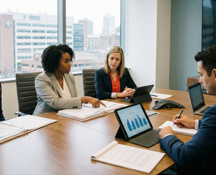 Gestão de planos de saúde e contratos em hospitais